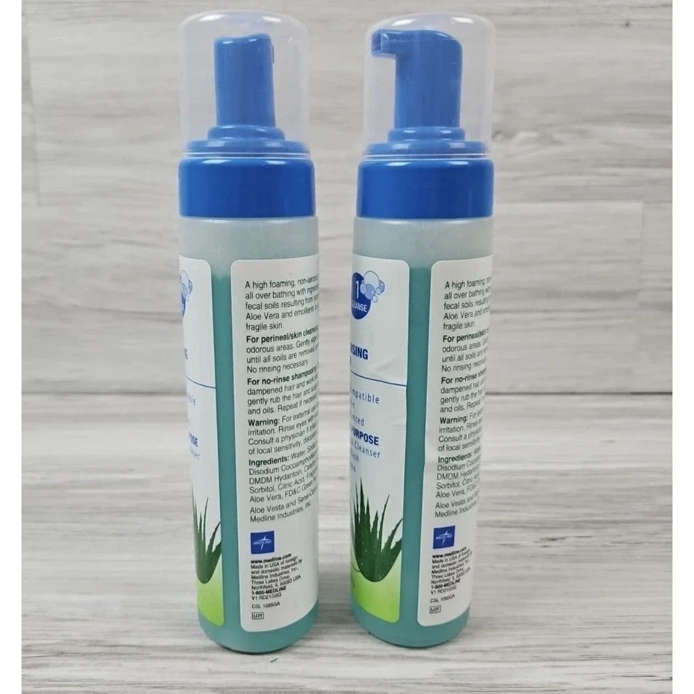 Aloe Vesta Cleansing Foam 8 oz Multi Purpose Lot‎ of 2